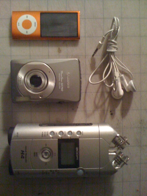 ipod sd750 h4 standing by